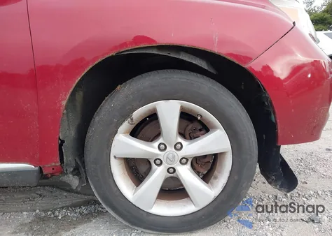 2010 Lexus Rx 350 from USA, damaged, VIN 2T2BK1BA2AC073582